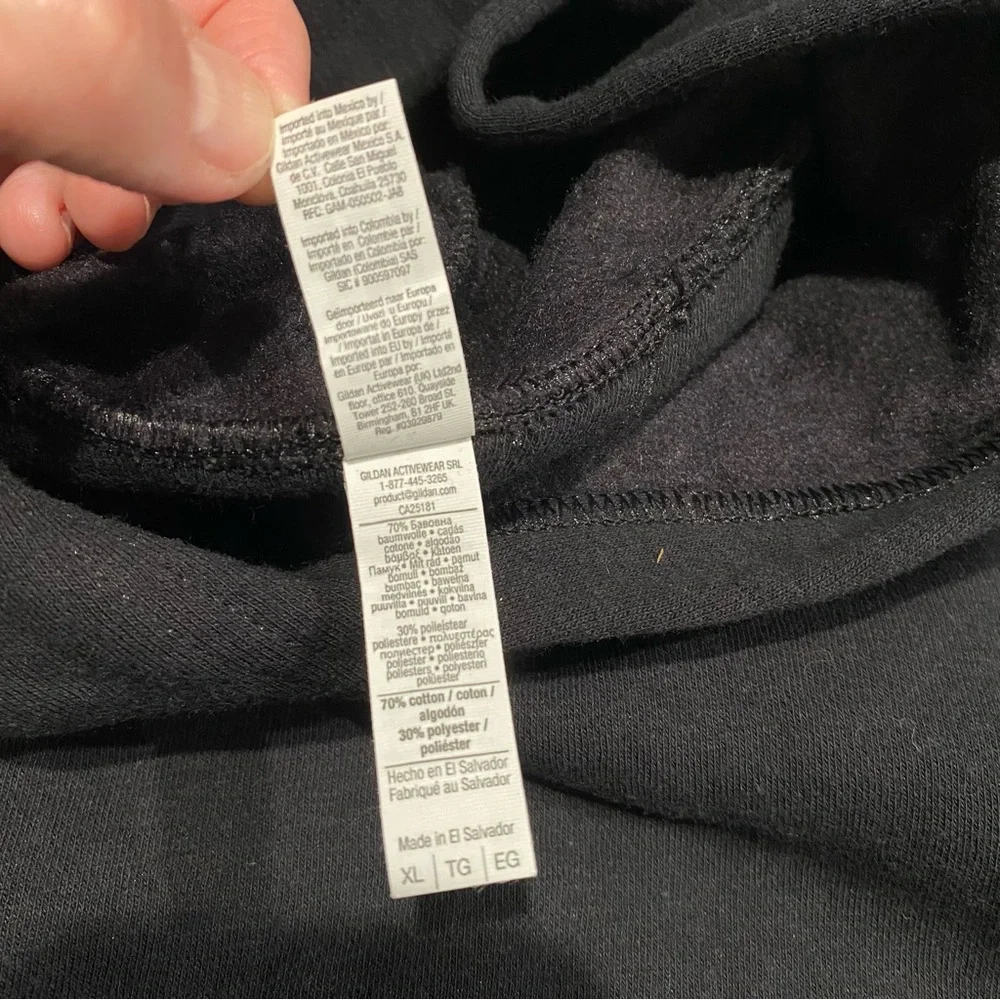 TobyMac Official Merch Signature Black Hoodie Size XL EUC - Picture 7 of 10